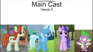 MLP Dumb Ways To Die: Characters Cast and Roles (CORRECT)