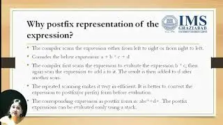 Infix To Postfix Conversion
