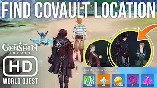 Find Covault | An Expected Plan (World Quest) - Genshin Impact 4.2