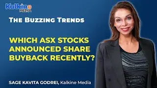 Which ASX stocks announced share buyback recently?