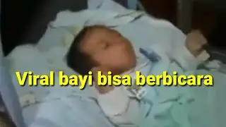 VIRAL . BAYI VIRAL BARU LAHIR SUDAH BISA BERBICARA.TERNYATA HOAK