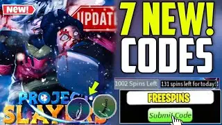 ⚠️AUGUST!⚡CODES⚠️PROJECT SLAYER CODES - CODES FOR PROJECT SLAYER - ROBLOX PROJECT SLAYERS CODES