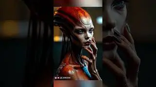 👽Alien Women Made with Artificial Intelligence - Short Film #shortsyoutube