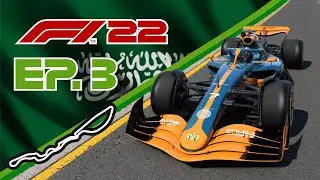 F1 22 - First Podium for TATA MOTORS | My Team Career - PART 3 | Saudi Arabia GP | Hindi Gameplay