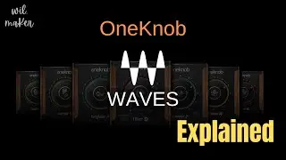 Waves OneKnob Series Explained * Pumper, Filter, Driver, Wetter, Louder, Pressure, Brighter, Phatter