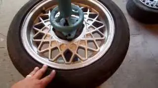 самодельный ручной шиномонтажный станок