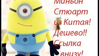 Миньон Стюарт обзор распаковки посылки из Китая