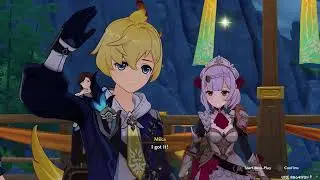 Mika and Noelle being cute and wholesome | Genshin Impact