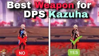 Best weapon for DPS Kazuha [F2p] | Genshin Impact