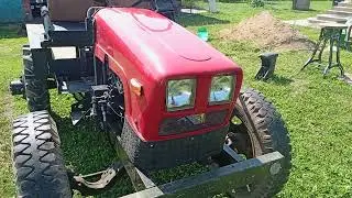 МОЙ САМОДЕЛЬНЫЙ ТРАКТОР. my traktor 