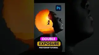 Eye Catching Double Exposure Effect - Photoshop Tutorial  #photoshop #photoshoptutorials