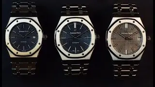 Three Generations of AP Royal Oak - 15300, 15400 & 15500