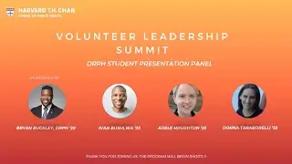 DRPH Student Presentation Panel