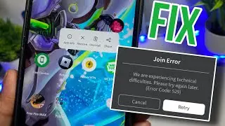 😥fix roblox error code 529 | how to fix roblox error code 529 in mobile | how to fix error code 529