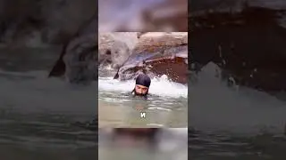 Обвешался крючками и сел в озеро 😱🎣🌊