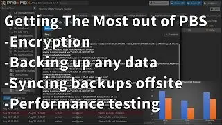 Getting the most out of Proxmox Backup Server: Backing up other data, Offsite syncs, and more