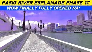 Pasig River Esplanade Phase 1C Finished na
