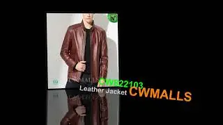 CWMALLS® Custom Men's Lambskin Leather Jackets CW822103