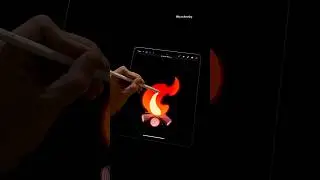 Fire Animation in Procreate 🔥 Get my free drawing app DrawUp in App Store! ✍️ 