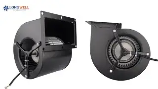 DC 180mm forward centrifugal fan with barcket