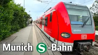 ⁴ᴷ⁶⁰ Class 423 Cars on the Munich S-Bahn
