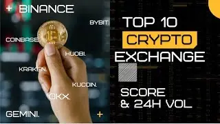 Top 10 Crypto Exchanges: Rankings, Scores, and 24-Hour Trading Volumes Revealed! #binance #okx