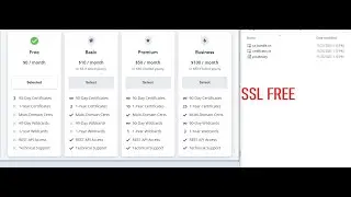The best free SSL just email verification for get SSL free.
