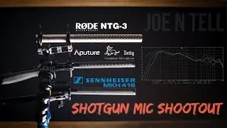 Shotgun Mic Shootout: Sennheiser MKH 416 vs. Aputure Deity vs. Rode NTG-3