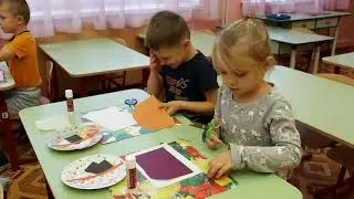 ООД по аппликации в старшей группе 