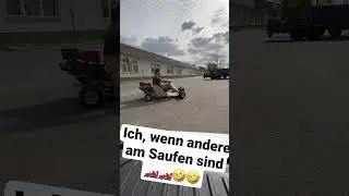 Kurze Testfahrt wenn andere nicht mehr laufen können🤣🤣 