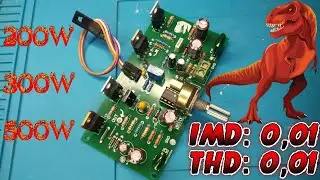 200W 300W 400W 500W Amplifikatör Temiz Ses Güçlü Bass