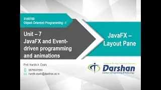 JavaFX - Layout Panes