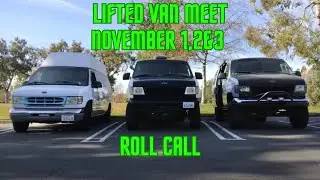 November Lifted Van Meet Roll Call | Econolines Expresses how about a lifted Dodge Promaster?