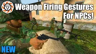 NEW - Weapon Firing Gestures for NPCs! | VJ Base Update | Garry's Mod