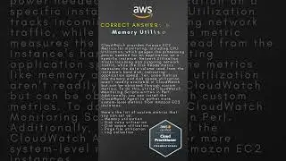 #SAA-C03 AWS Certified Solutions Architect Associate Sample Question #shorts