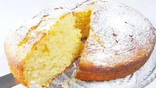 Оочень Пышный пирог без Миксера, без Весов к чаю. Нежный пирог -кекс на кефире и растительном масле