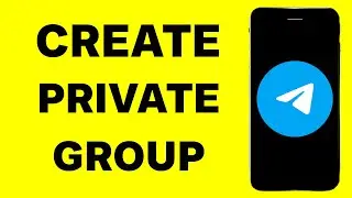 How To Create Private And Public Group In Telegram | How To Create A Telegram Group