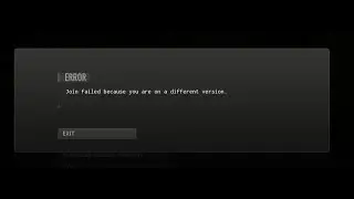 🥆 Join failed because you are on a different version Warzone 2.0