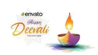 Happy Diwali | Happy Diwali wishing video 2020 | Adobe After Effects Template