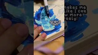 Why I love sketching with water-based markers! #sketchbookpage #markers #royaltalens #ohuhumarkers