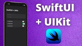 Adding SwiftUI to UIKit App with UIHostingController (SwiftUI, 2021, iOS, Xcode 12)