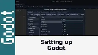 Setting up a project in Godot - A Beginner’s Guide to Getting Started with Godot