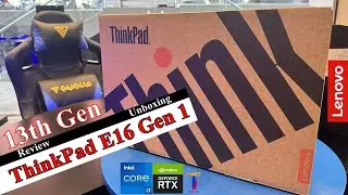 Lenovo ThinkPad E16 Gen 1 Core i7 13th Gen Unboxing & Review
