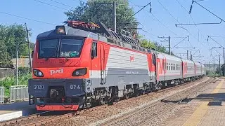 ЭП20-074 с поездом №020 Москва — Ростов-на-Дону