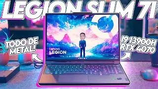 "O NOTEBOOK GAMER PERFEITO"... Será mesmo? Legion Slim 7i do TC IMPORTADO! i9 13900H + RTX 4070