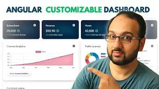 Angular Material  Customizable Dashboard #2: Adding Customization features!