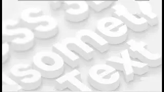 CSS 3D Isometric Text Effects | CSS & Vanilla Javascript
