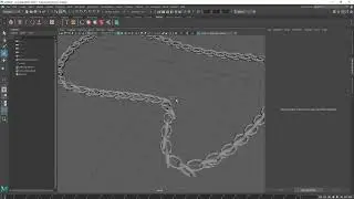 Maya Mash 2022 -  Creating a chain using the curve node