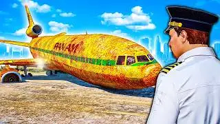 Flying ABANDONED Airplane in GTA 5! Will it CRASH?