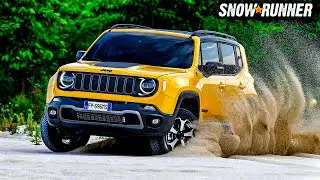 SnowRunner - 4x4 Scout Jeep Clear The Map | Snowrunner Phase 8 Update